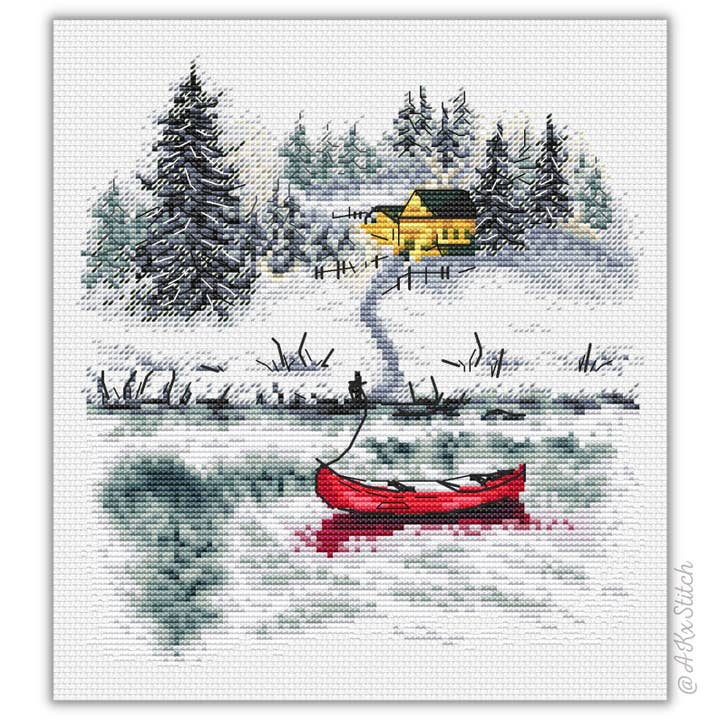 Silence Cross Stitch Kit for wholesale by AKxStitch