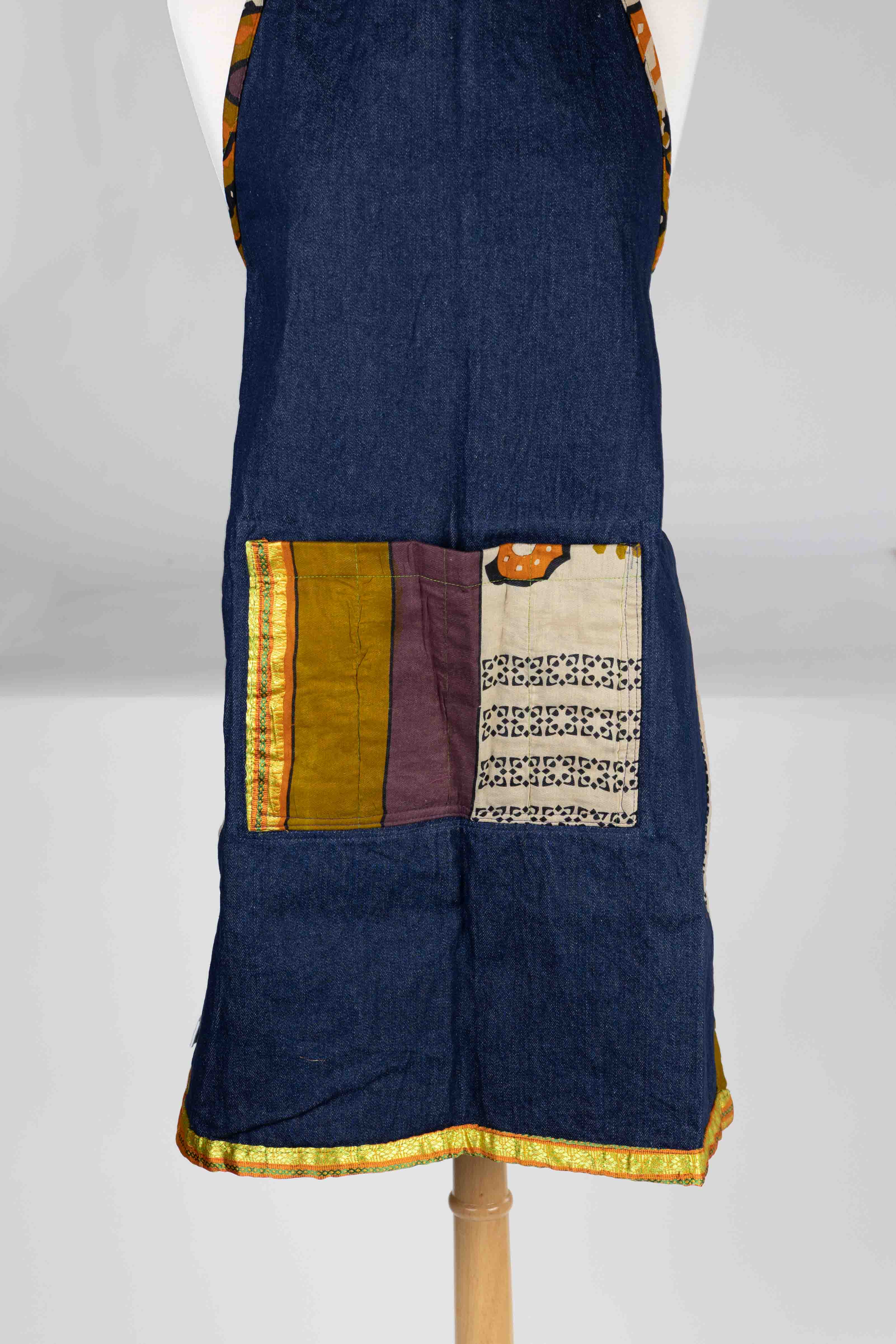Ten Thousand Villages - Wholesale Apron - Reversible Sari Apron2