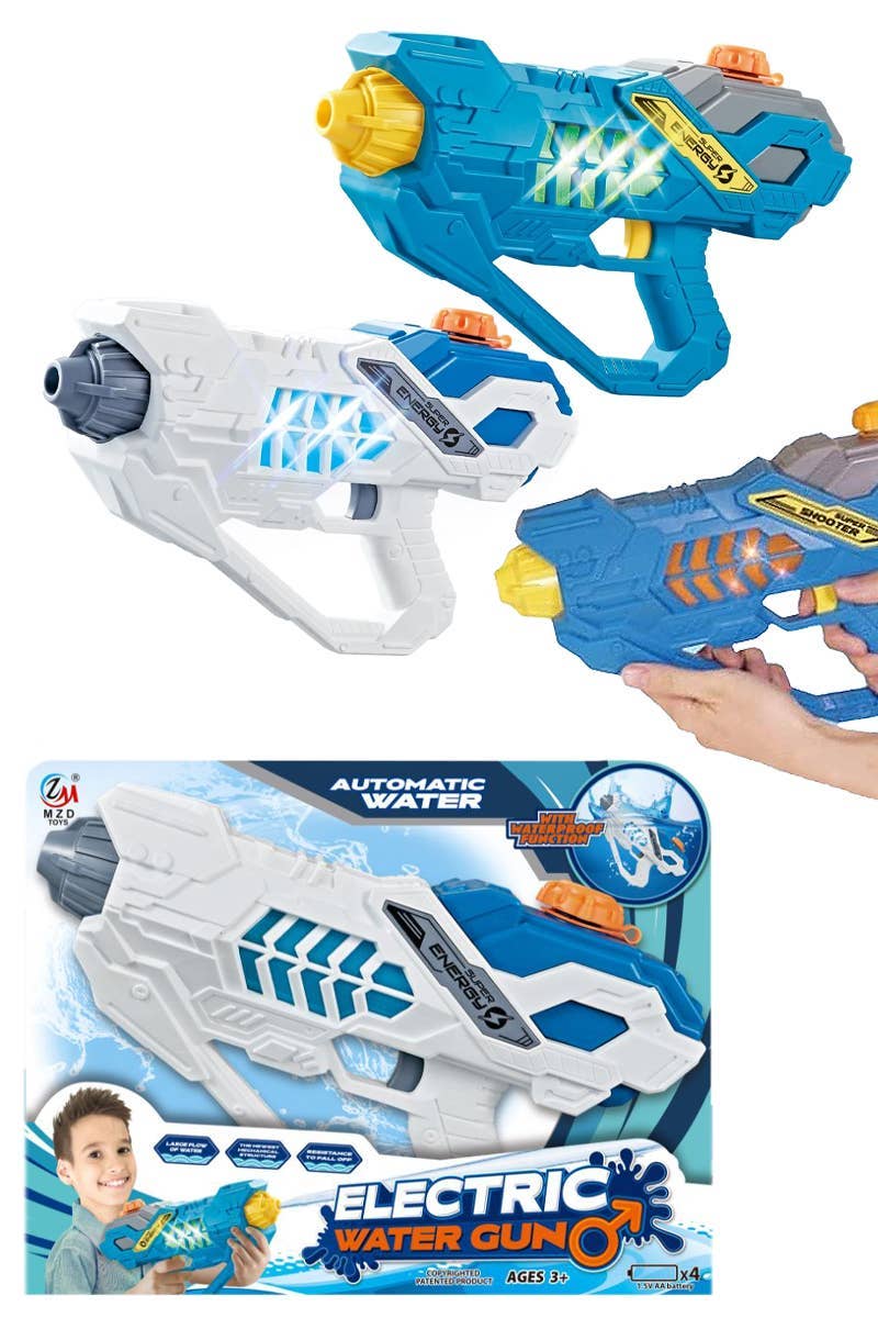 Assortiment Pistolet à eau en plastique Electric Blaster Squirt en vente sur Faire1
