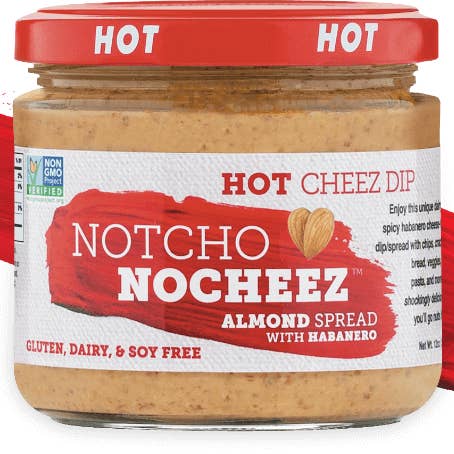 Notcho Nocheez - Wholesale Dip - Hot Notcho Nocheezâ„¢ Plant Based Almond Cheese Dip