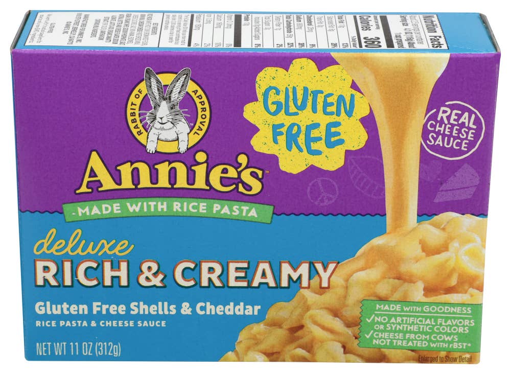 KeHE Distributors, LLC - Wholesale Pasta - Annie's Homegrown Pasta Rice & Cheddar Sauce 11 oz