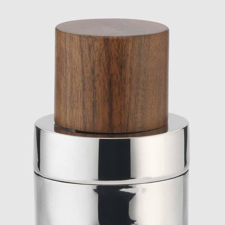 Mary Jurek Design Inc - Wholesale Cocktail Shaker - Sierra Cocktail Shaker w/ Wood2