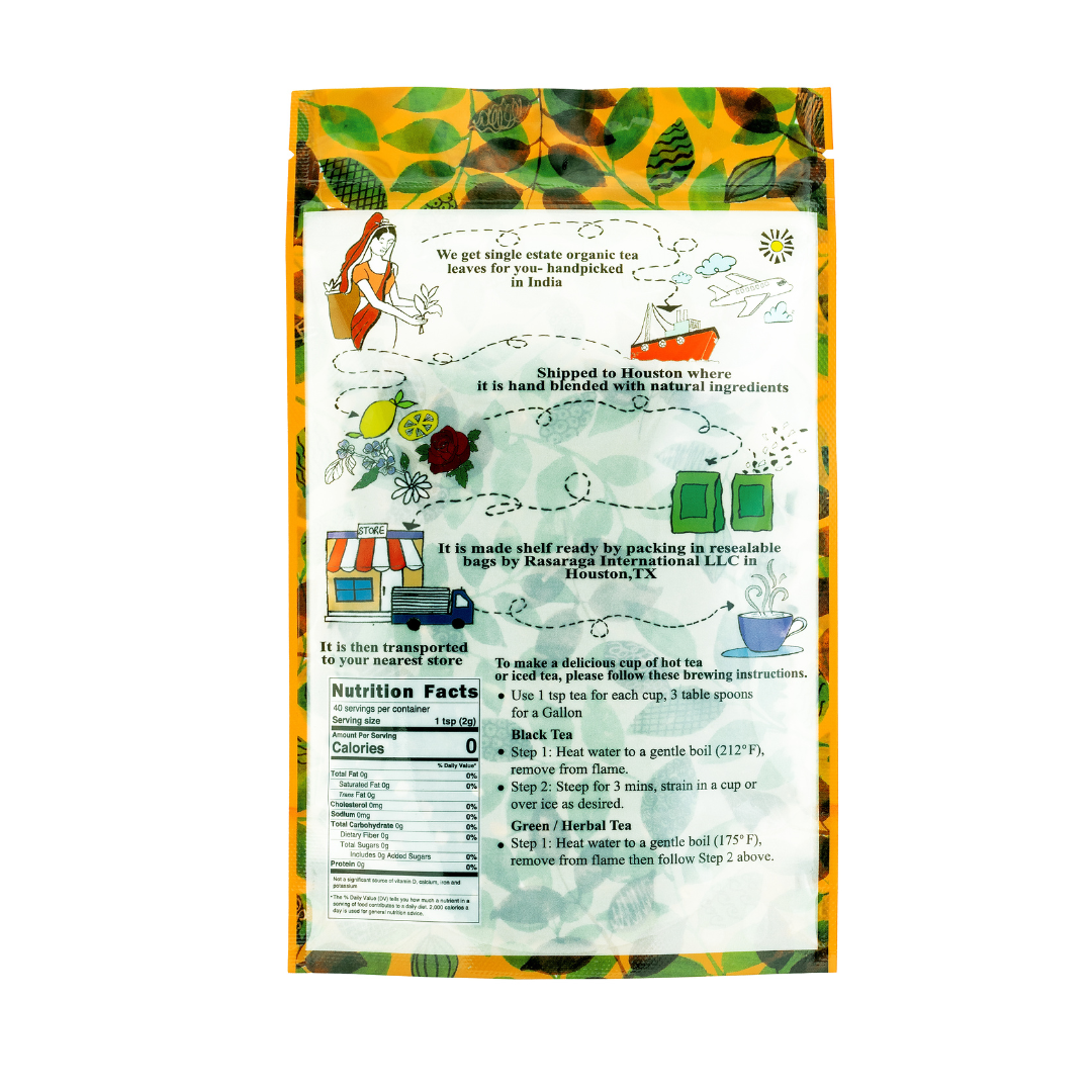 Trishnna Tea - Vendita all'ingrosso Tè sfusi - Tè Erboristico alla Camomilla e Menta - 2 OZ2