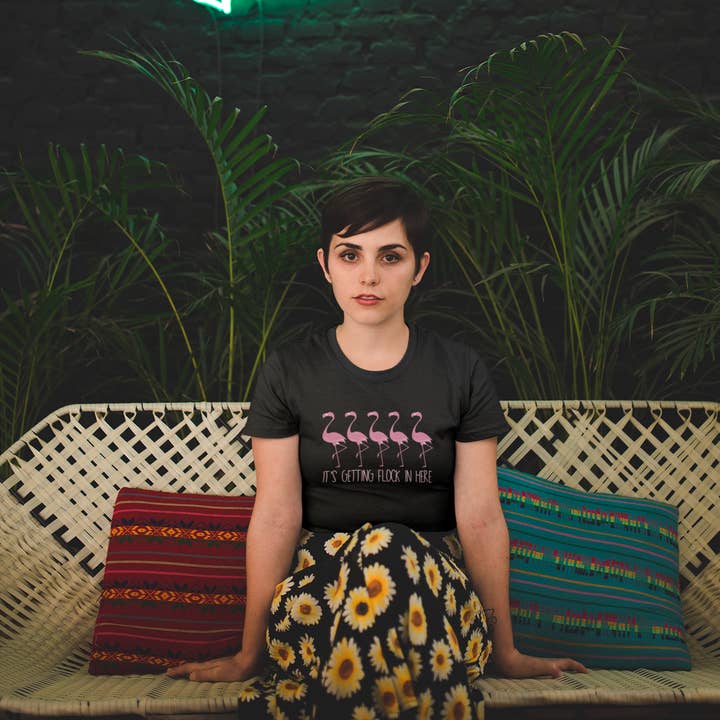 It's Getting Flock In Here Short-Sleeve Unisex T-Shirt for wholesale by inspire