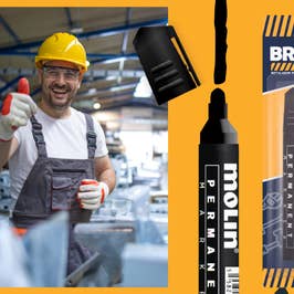 Molin - Vendita all'ingrosso Pennarelli - Pennarello industriale permanente2