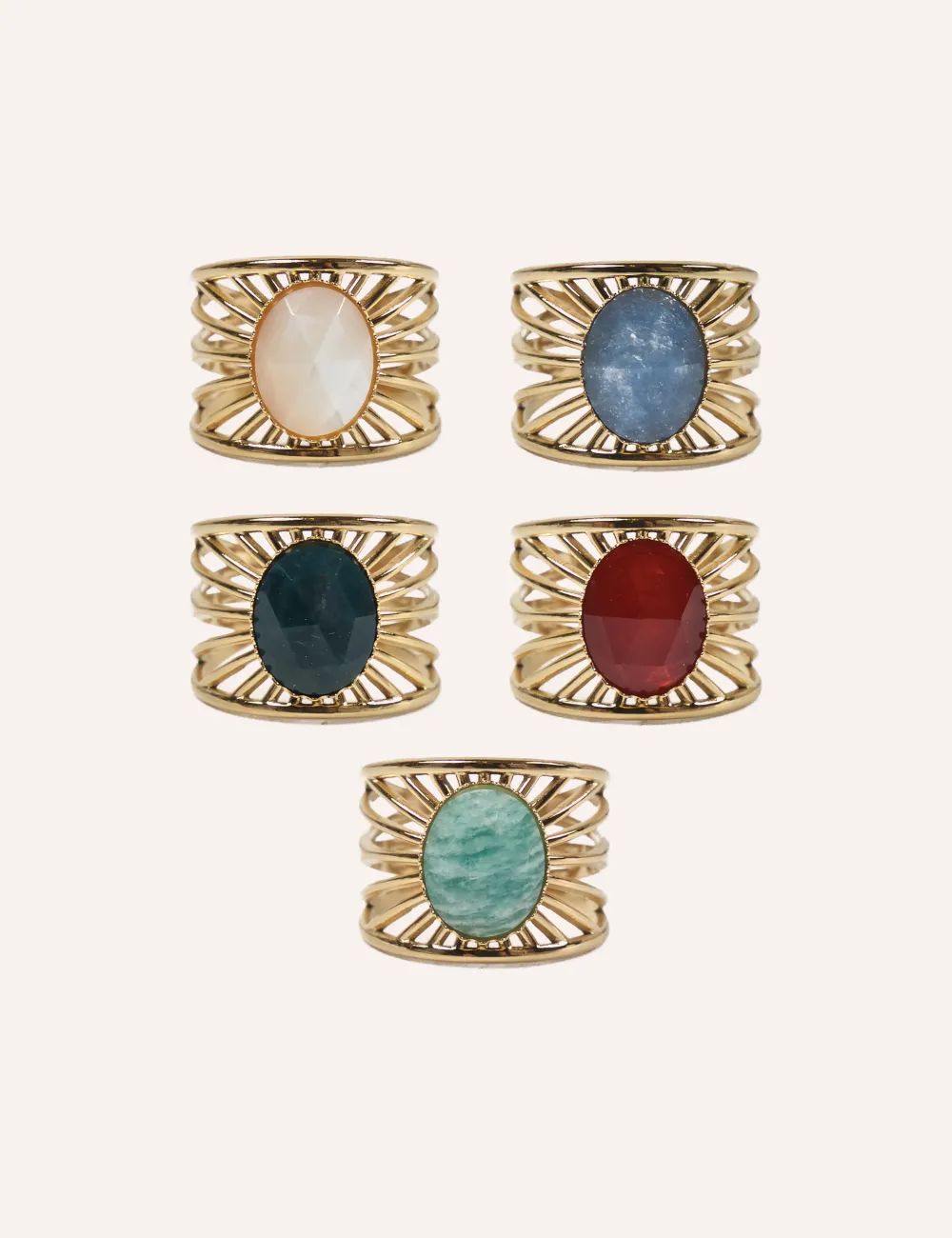 CUCOCUCA - Wholesale Band/Stacked Ring - YXM Rings R422