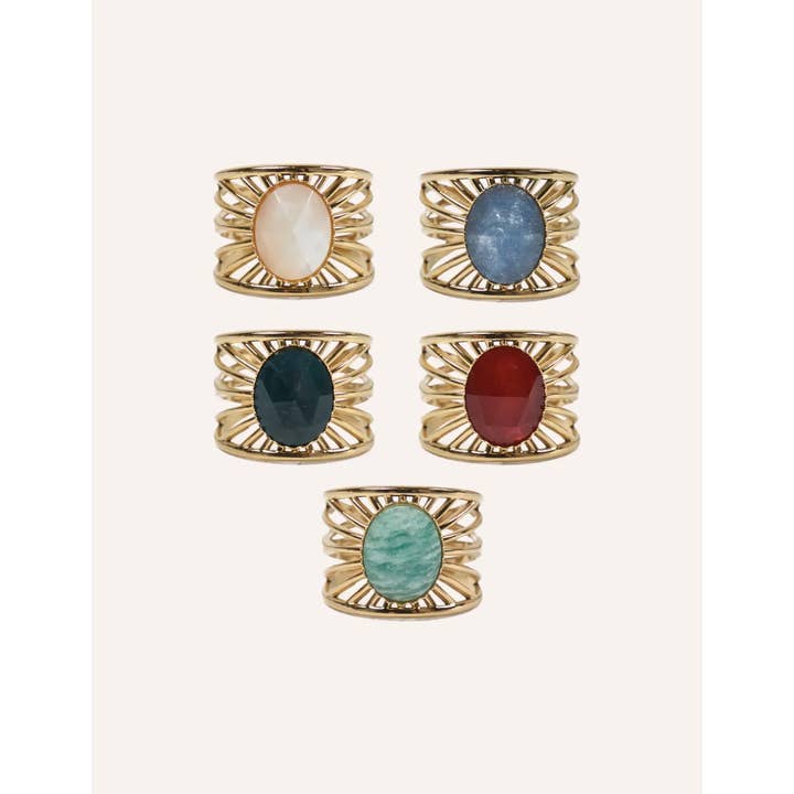 CUCOCUCA - Wholesale Band/Stacked Ring - YXM Rings R422