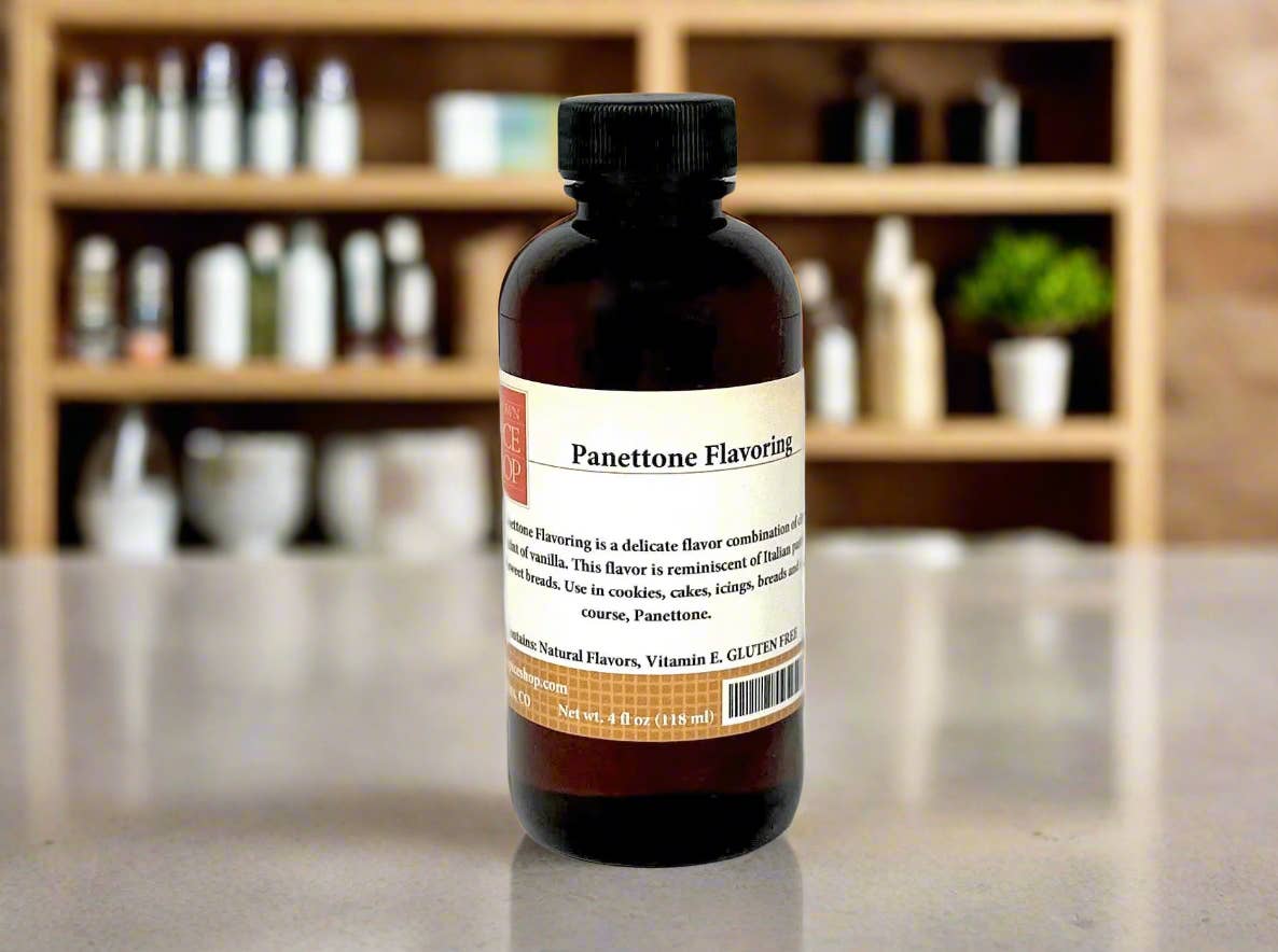 Old Town Spice Shop - Wholesale Vanilla/Fruit Extract - Panettone Flavor, Flavoring for Baking and Cooking