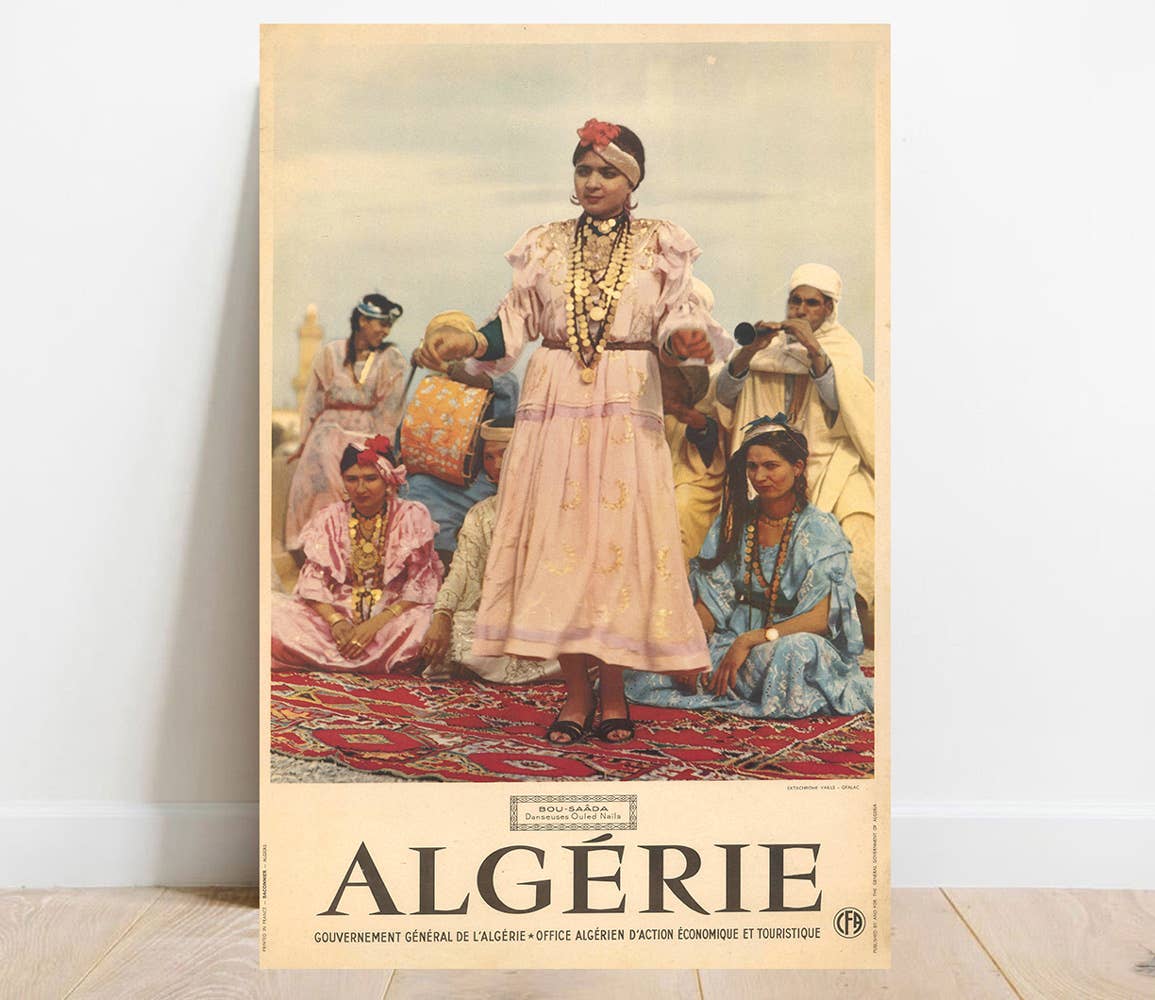 wallartgallery - Wholesale Poster - Poster Bou Saada Algeria, dancers Ouled Naïls — 19332