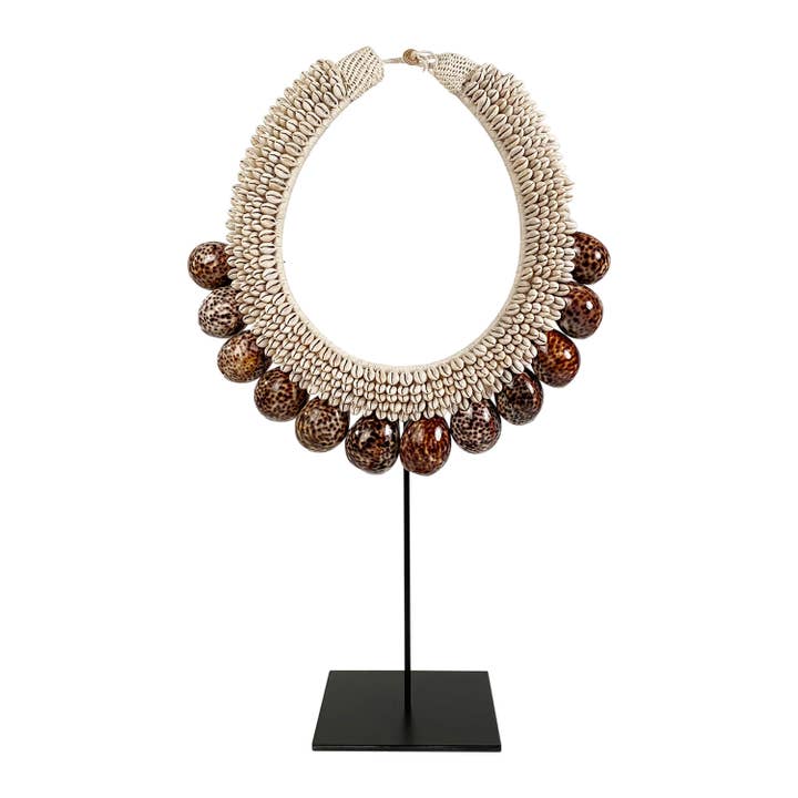 Colar Bartio Tiger Shell - Objeto Mesa por atacado de OUTPOST ORIGINAL