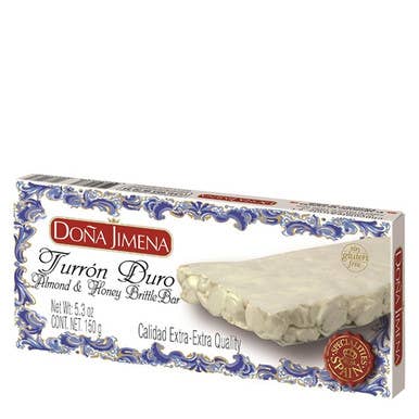 The French Farm - Wholesale Nougat - Dona Jimena Turron Almond & Honey Brittle Bar 5.3oz