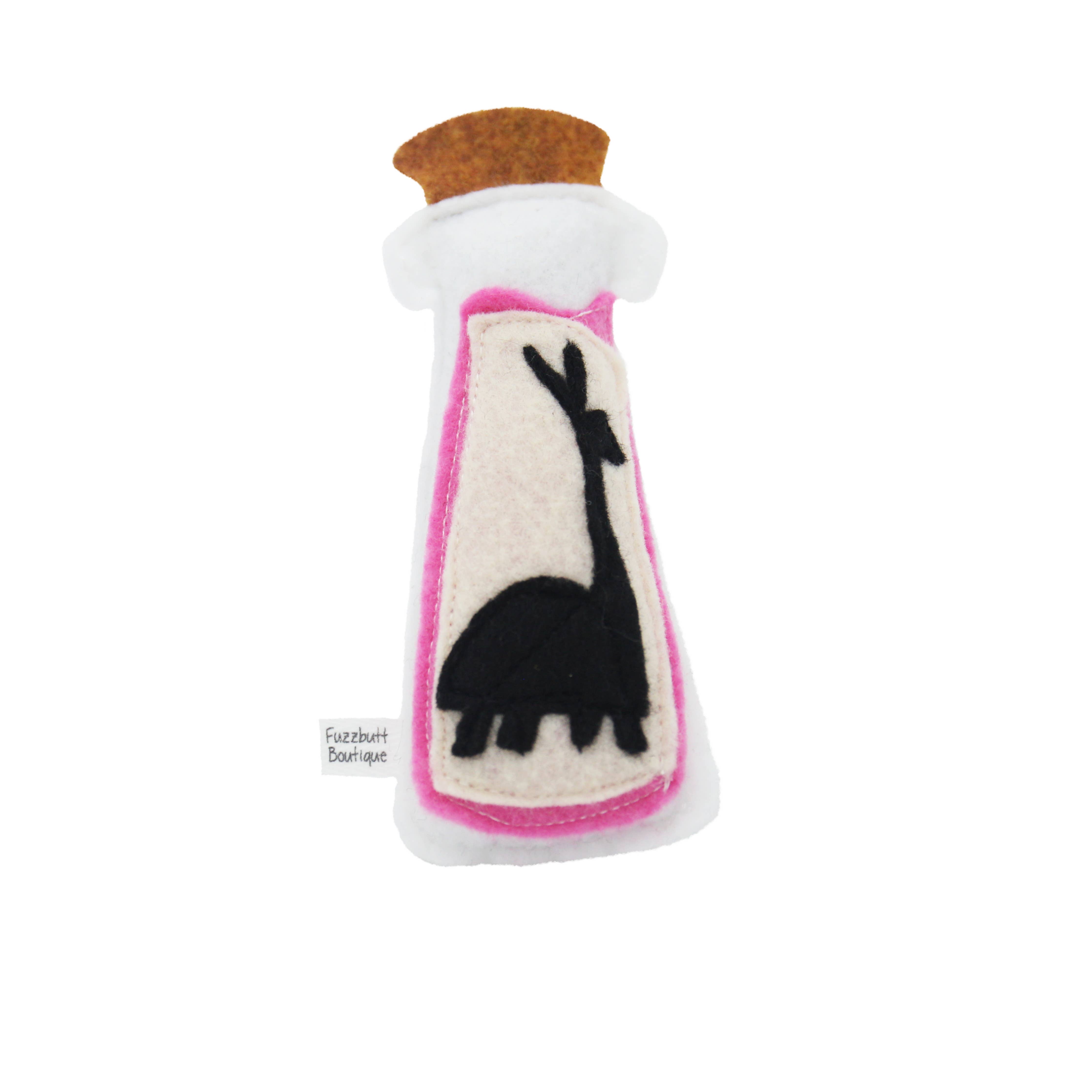 Fuzzbutt Boutique LLC - Wholesale Pet Toy - Cat - Llama Poison -Felt Catnip Toy