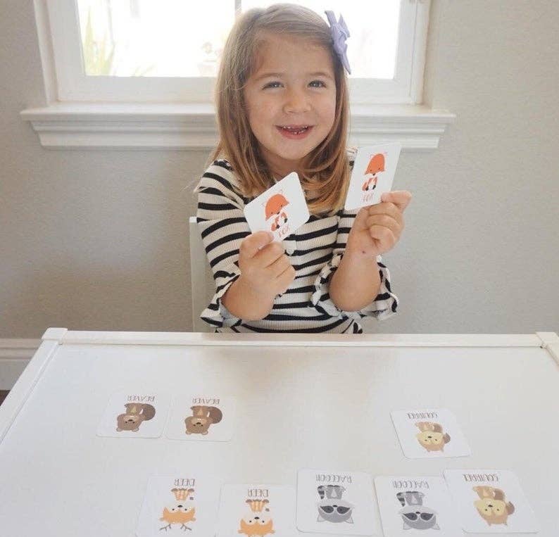 GoodnightFox - Wholesale Brain Game - Kids - Woodland Animal Memory Game3