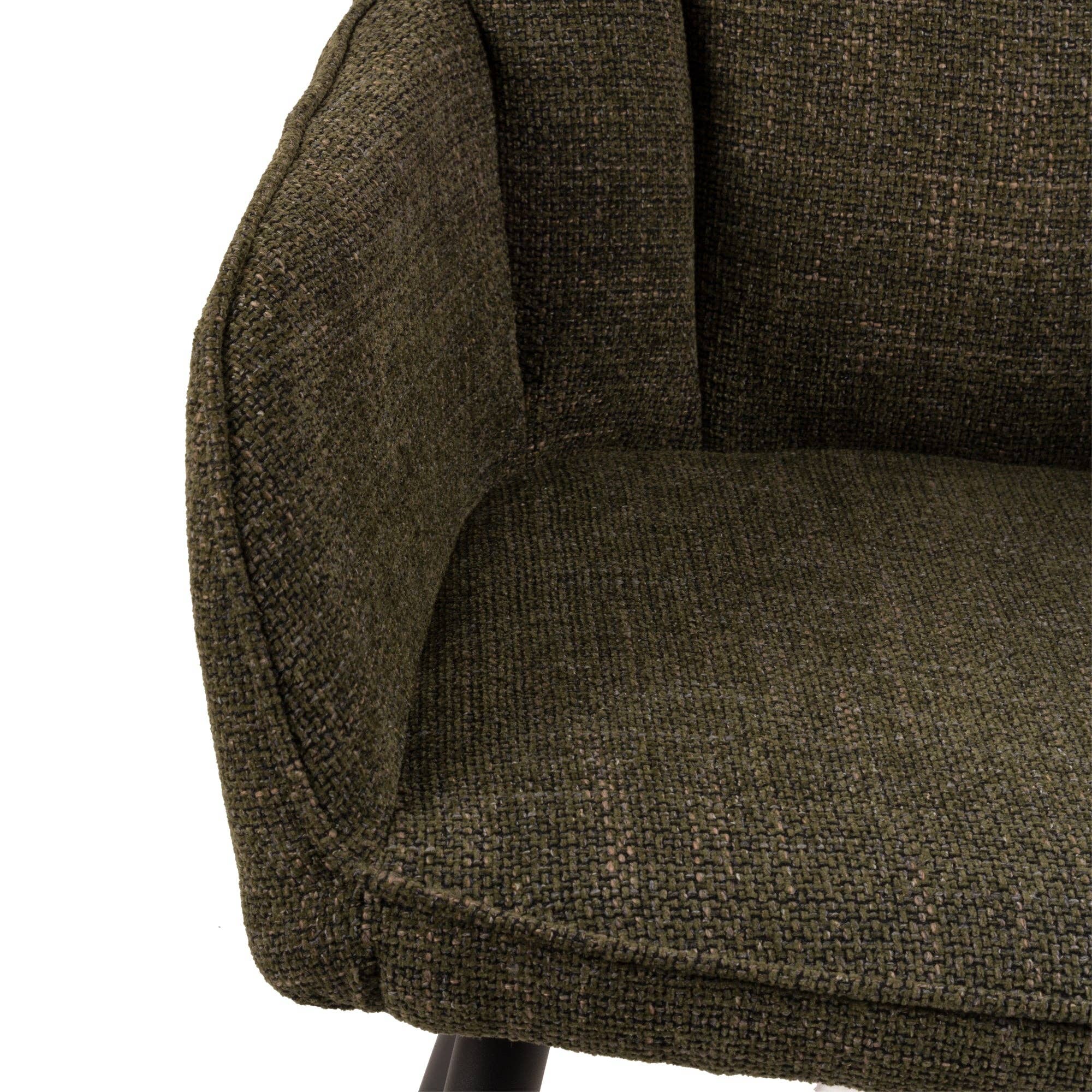 Usuals BV - Wholesale Chair - Daisy Dining Chair - Green Weave2