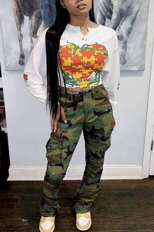 CAMO camouflage work long pants for wholesale on Faire6