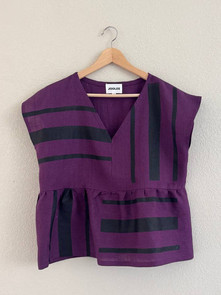 Wine linen top for wholesale by Joolee