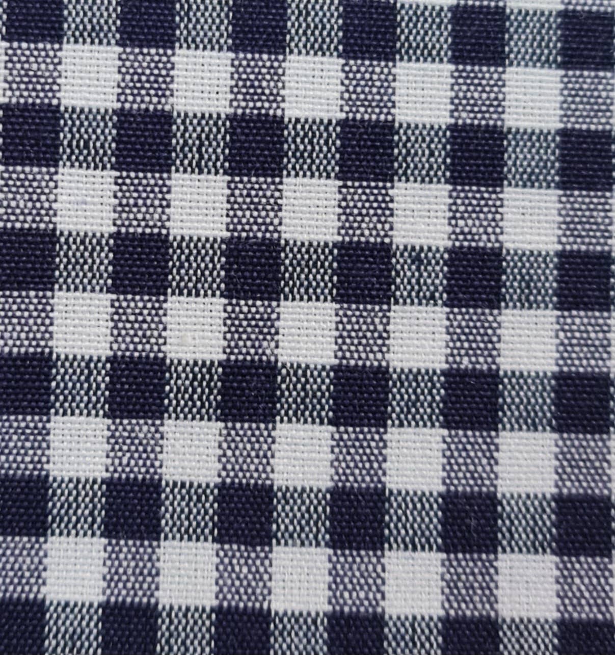 Lunaria Lab - Wholesale Christmas Decoration - Padded Cotton Bow with Checkered Pattern 35x50 cm6