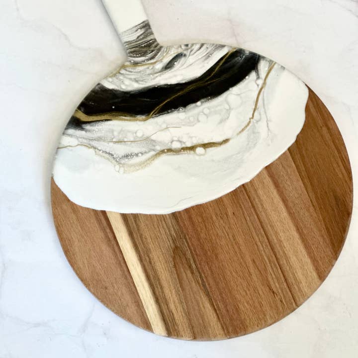 Fluid Life by Sharon - Wholesale Cheese Board - Resin paddle cheese board3