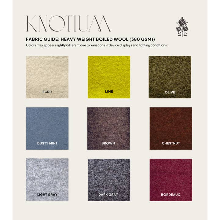 Knotium - Wholesale Tunic Sweater - Women's - LINA Oversized V-Neck Boiled Wool Jumper 3