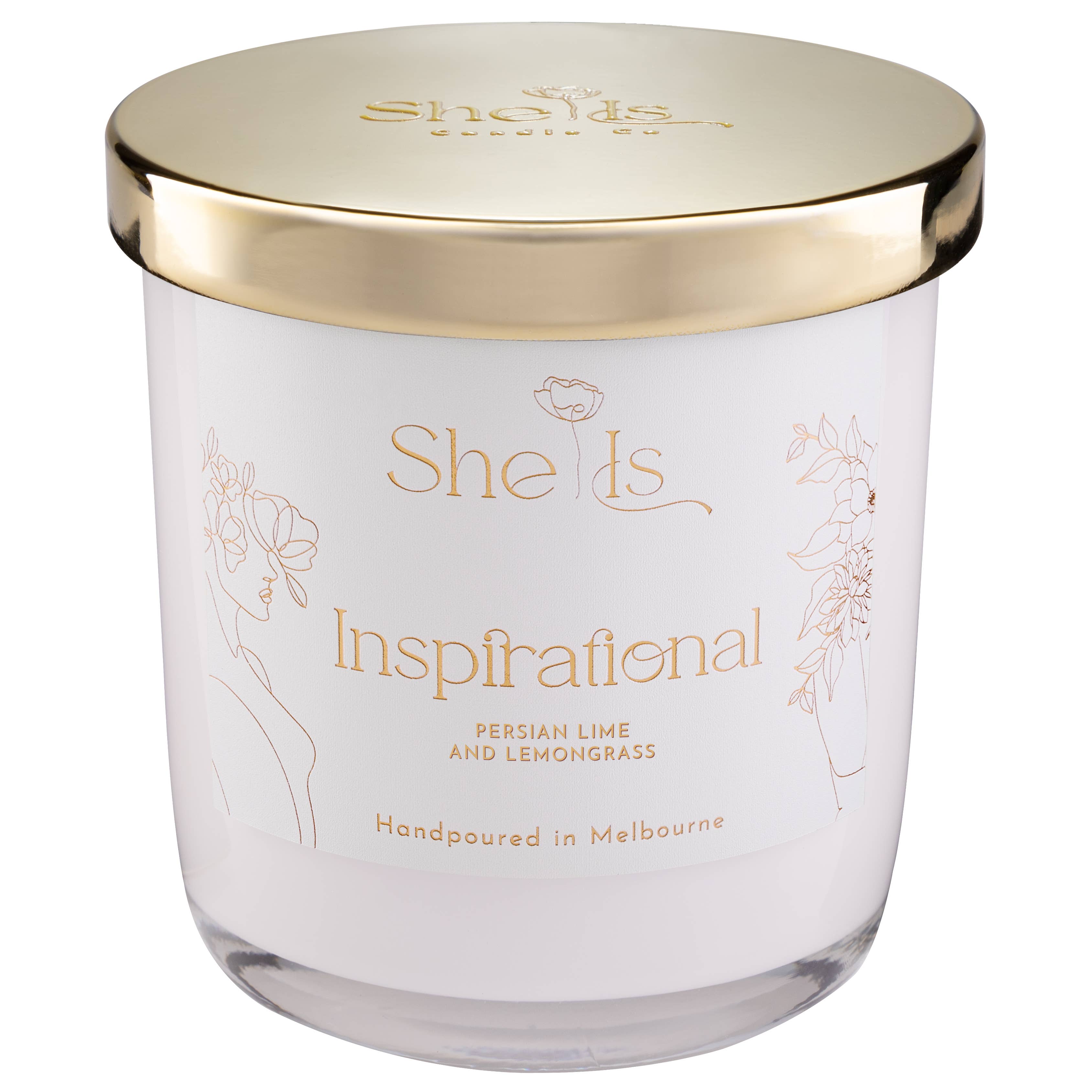 She Is Candle Co. - Wholesale Jar/Filled Candle - She Is Inspirational Candle2