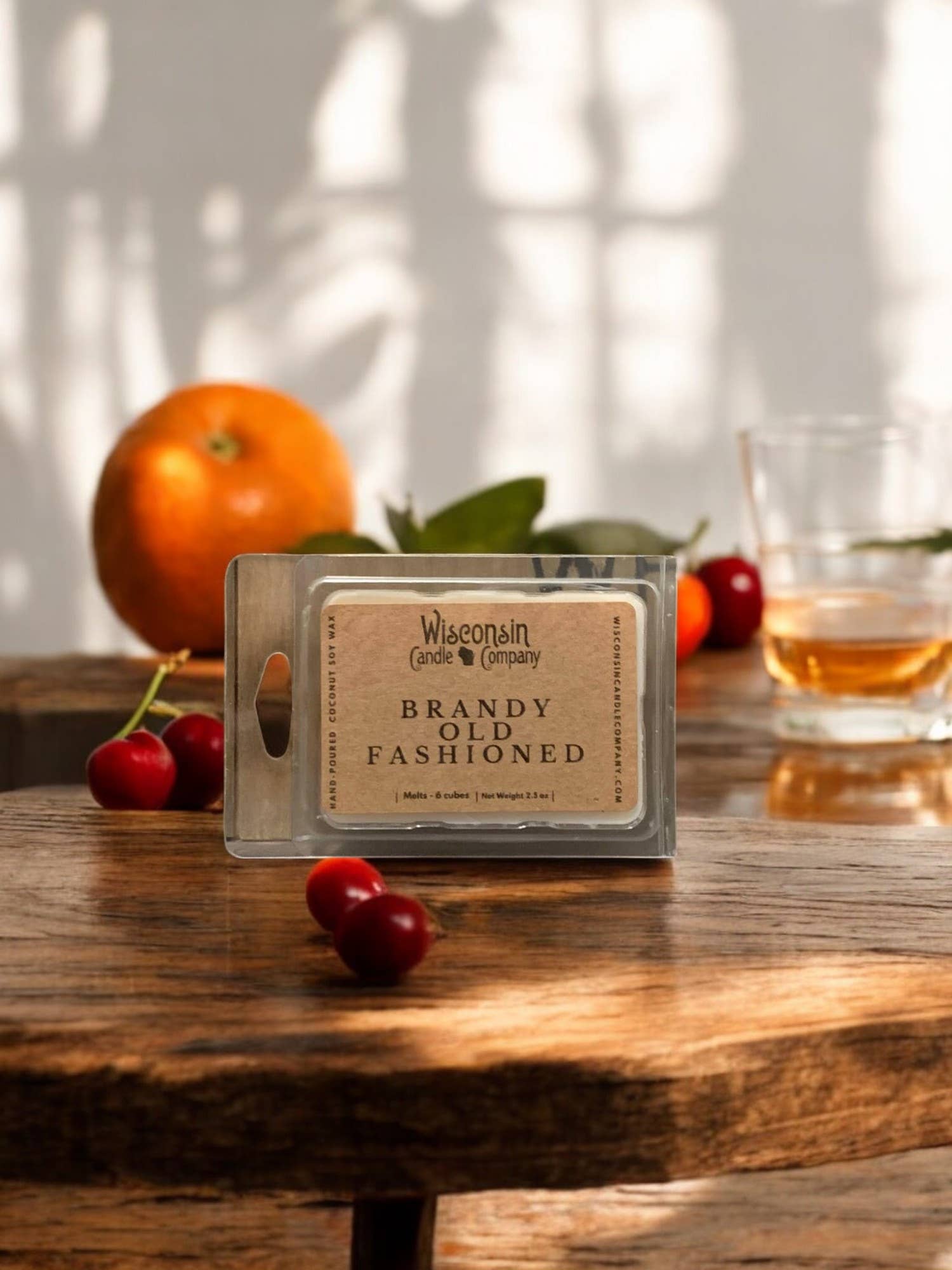 Wisconsin Candle Company - Wholesale Pot/gevulde kaars - Brandy ouderwets2