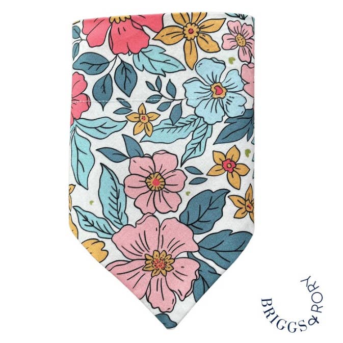 Bandana pour chien de fleurs sauvages pour la vente par Briggs & Rory