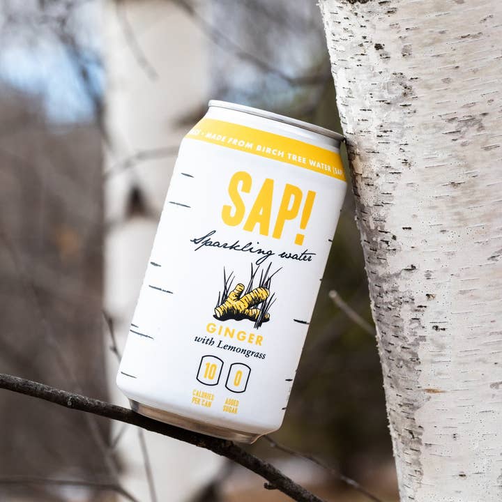 Sap! Beverages - Wholesale Sparkling Water - Sap! Ginger-Lemongrass Sparkling Water