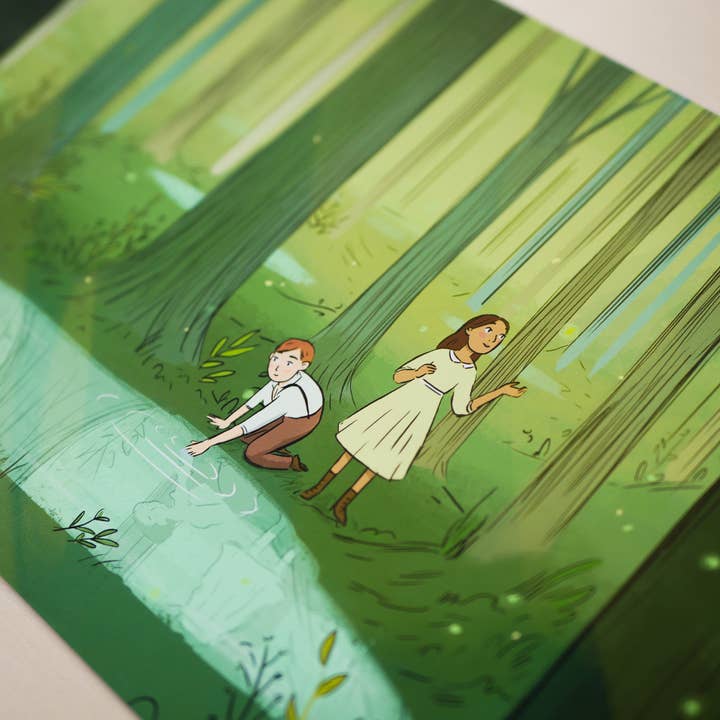 Emmeline Illustration - Wholesale Art Print - The Wood Between The Worlds illustrated print