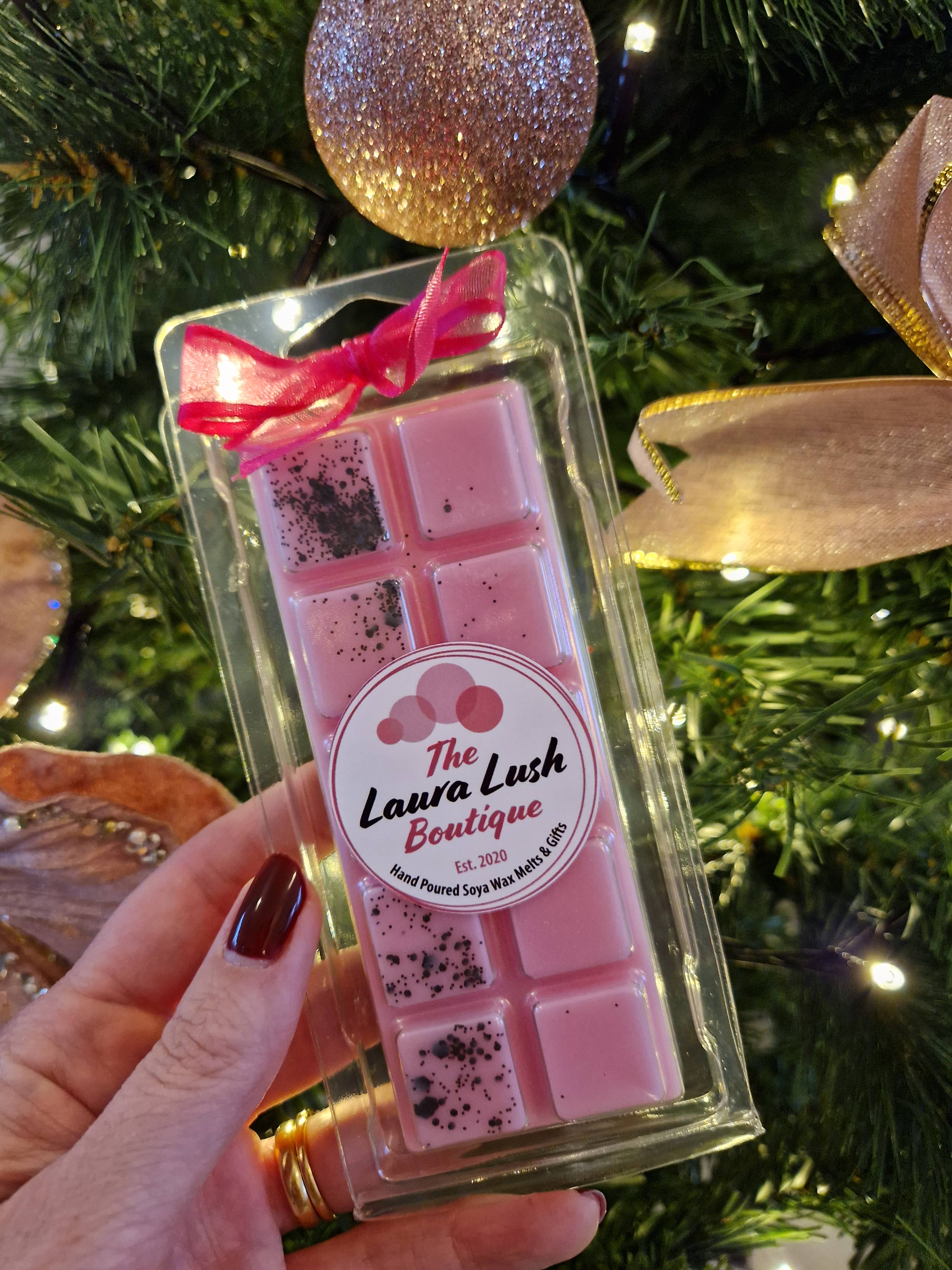 The Laura Lush Boutique – wholesale Doftvax – Jul Snap Bar Sojavaxsmält Clamshell1