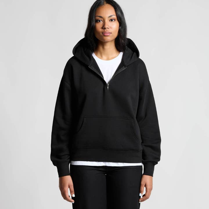 Women's Half Zip Hoodie for wholesale by Ednaline
