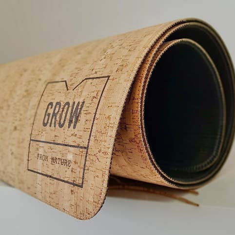 Yoga-Matte aus Kork + EVA / Kork + Latex für den Großhandel von Grow From Nature