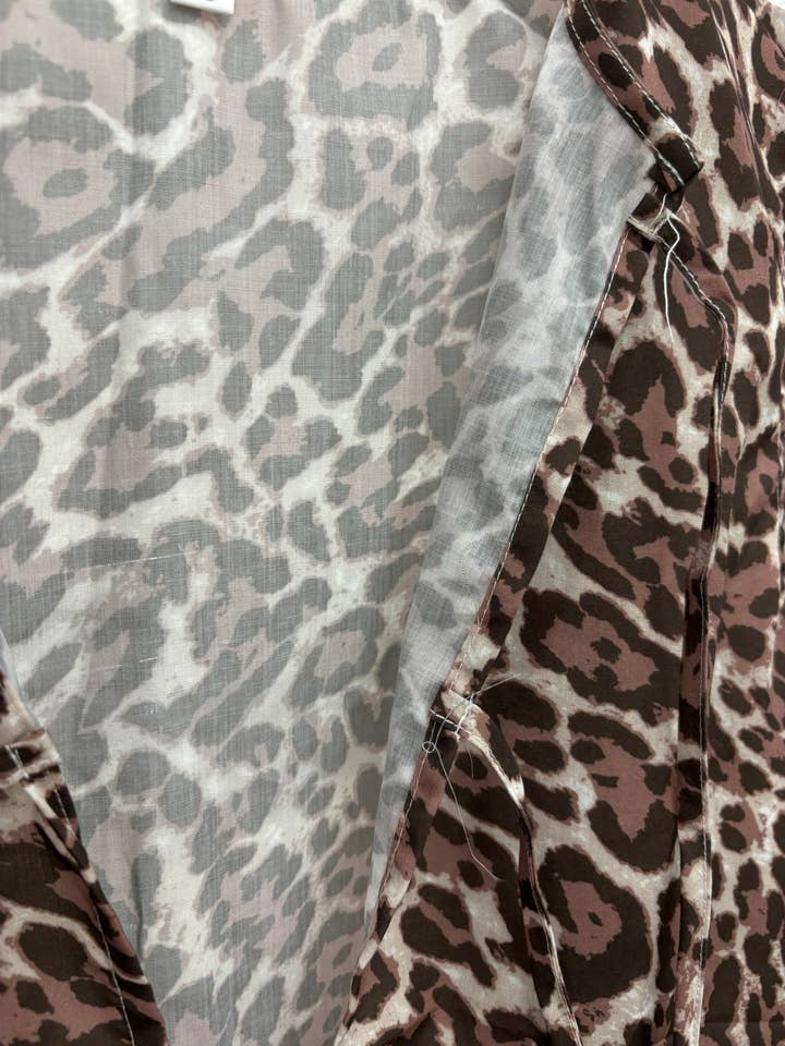 Leopard Print Vest and Wide-Leg Pants Set for wholesale on Faire11