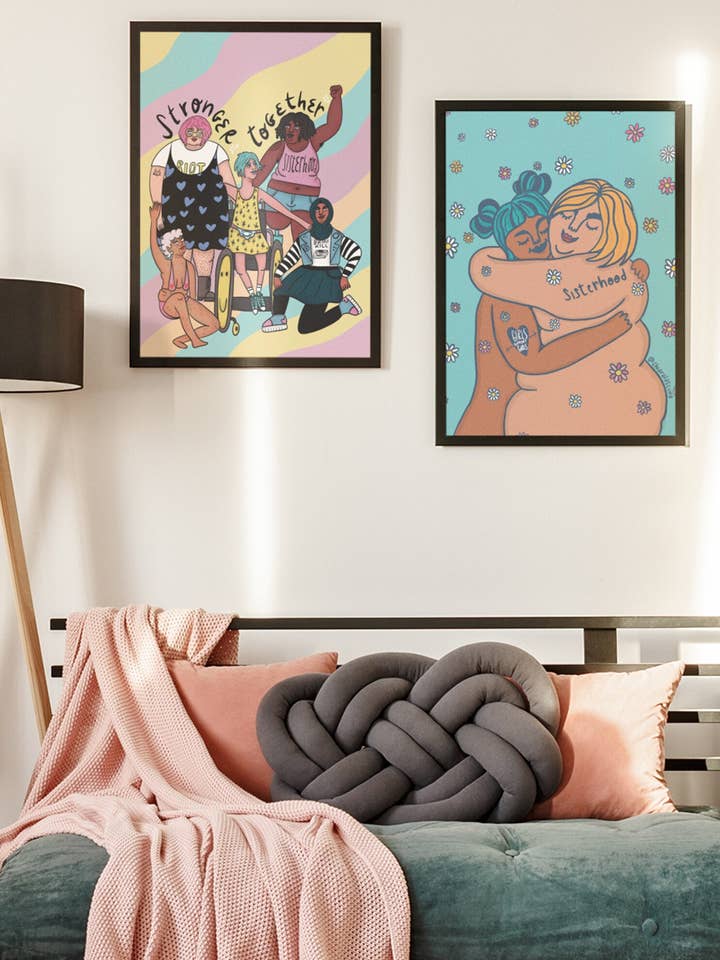 Stampa - Plus forts ensemble pour la vente par Chiaralascura