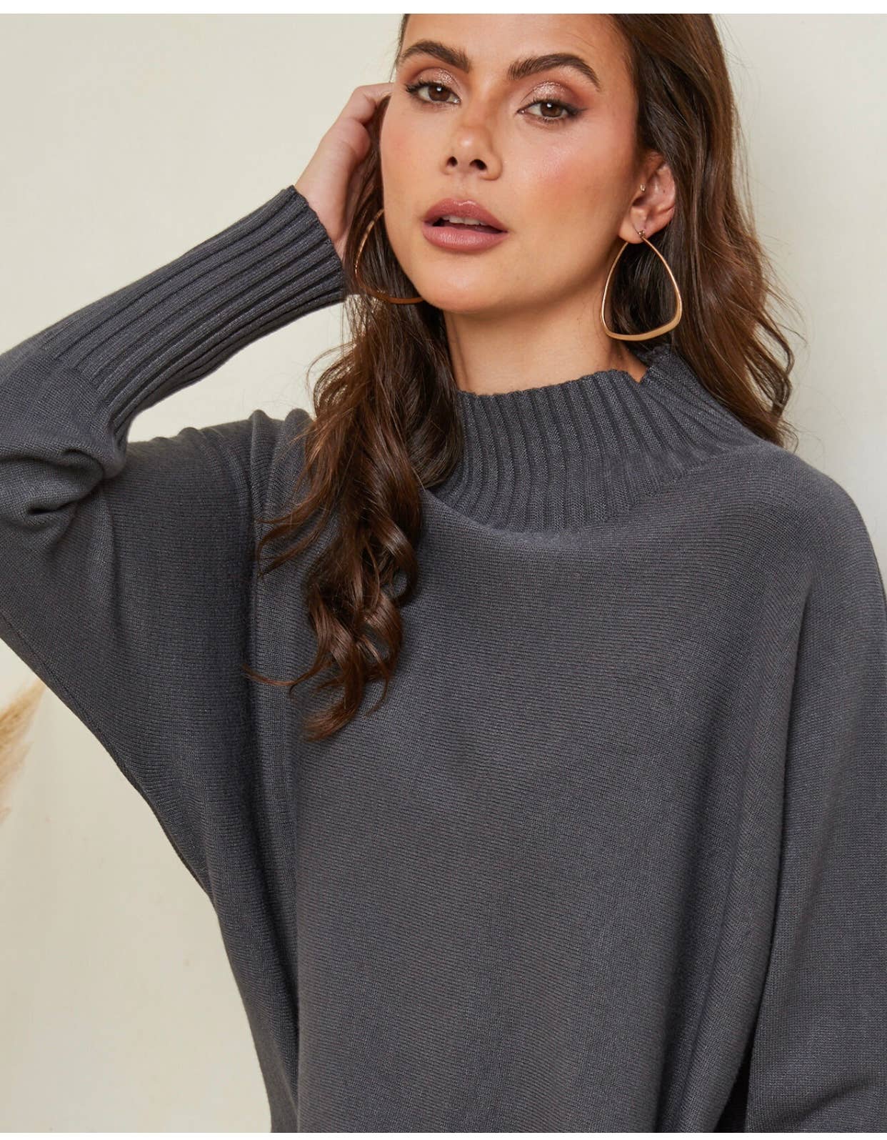 LÉA & LUC - Wholesale Pullover-trui - Dames - Trui met hoge hals REF. 612333