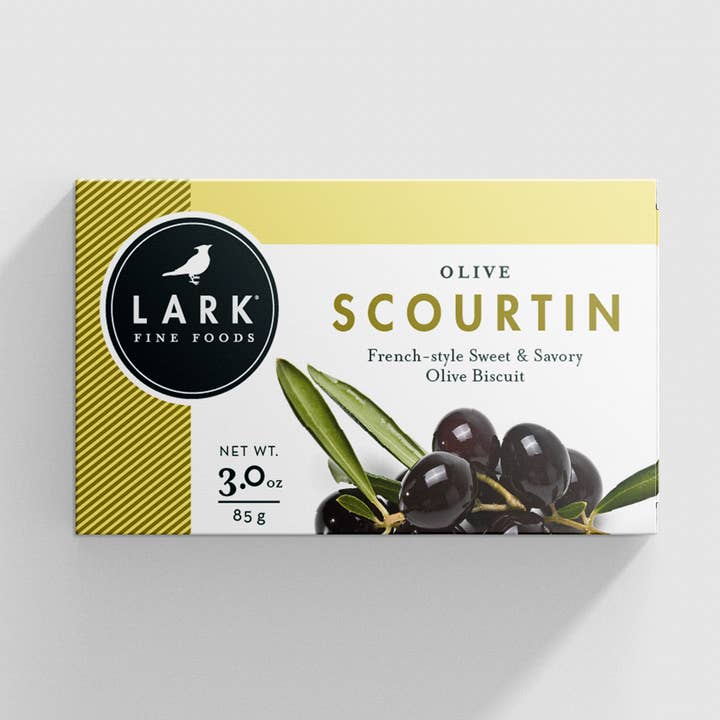Olive Scourtin Savory Biscuit-3oz (Small) for wholesale by Lark Fine Foods