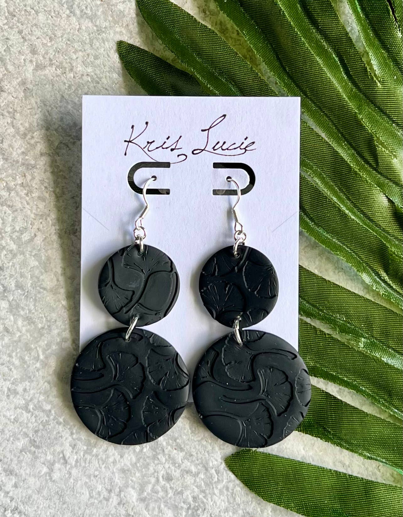 Kris Lucie - Wholesale Dangle Earrings - Alexa Black Earrings