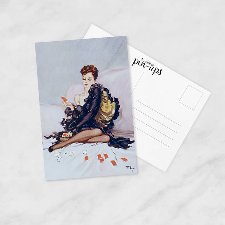 POSTCARD (Pack of 10): 'Patience'. ML0036 for wholesale by Memory Lane