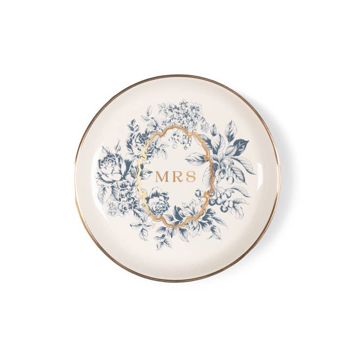 MRS MEMENTO ROUND TRAY for wholesale by Fringe Studio