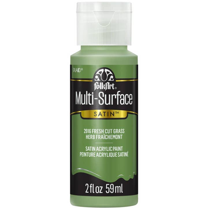 Plaid Crafts - Wholesale Acrylic Paint - FolkArt Multi-Surface Satin Acrylic Paint 2 oz130