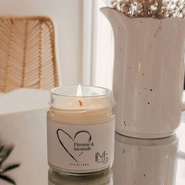 Peony and lavender for wholesale by Moments MG