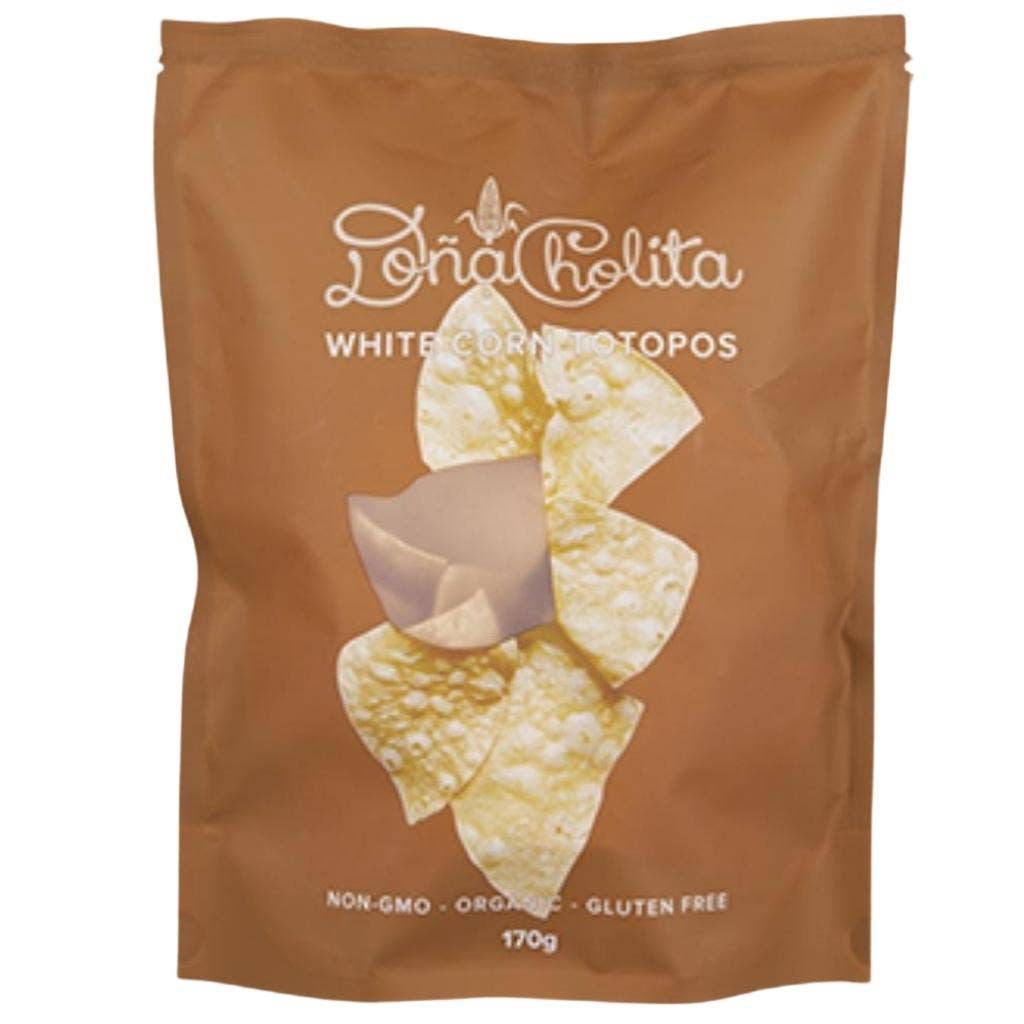 The Byron Co-op - Wholesale Crisps - Totopos! White Corn Chips0