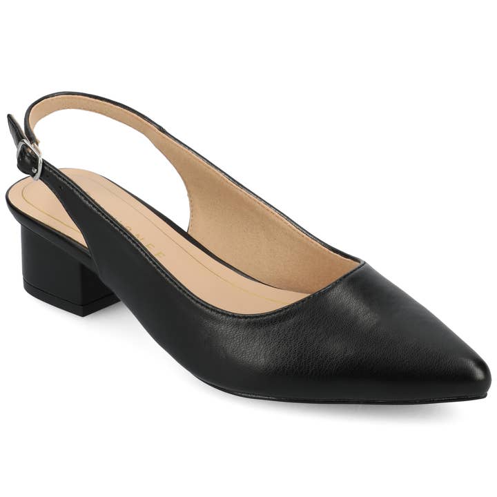 Journee - Wholesale Low Heels - Women's - Journee Collection Women's Sylvia Wide Width Pumps2