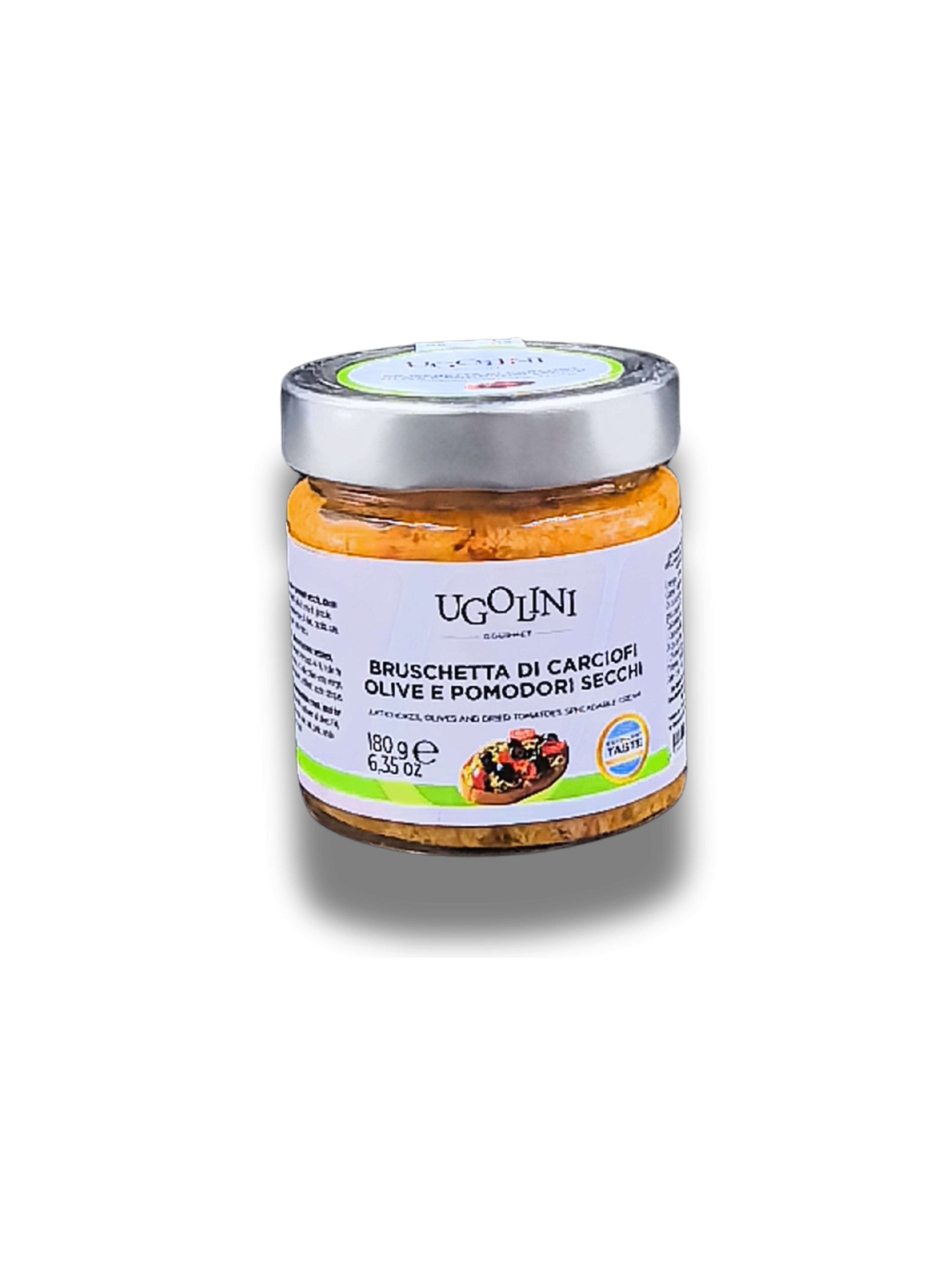 Truffleat srl - Wholesale Sauce - artichoke, olive and dried tomato bruschetta 180 gr 1