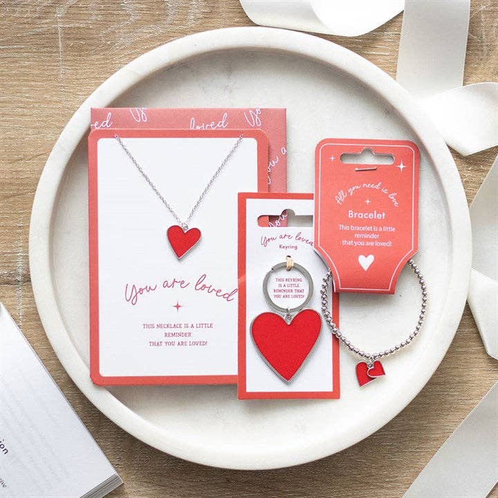 Something Different Wholesale - Wholesale Charm/Dangle Bracelet - All You Need Is Love Valentine's Day Heart Charm Bracelet4