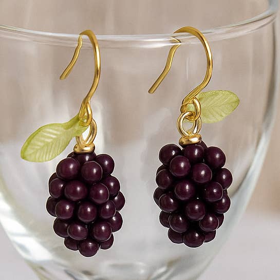 Wild & Free – wholesale Dangle earrings – Pendientes de uva0