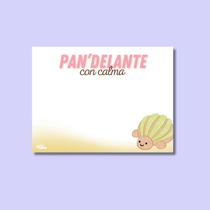 Pan'delante 4x3 Post-It Notes for wholesale by Ana Karen Loves Paper