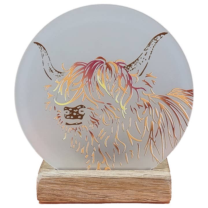 Highland Cow Moments Tea-light | M01 for wholesale by LT Creations