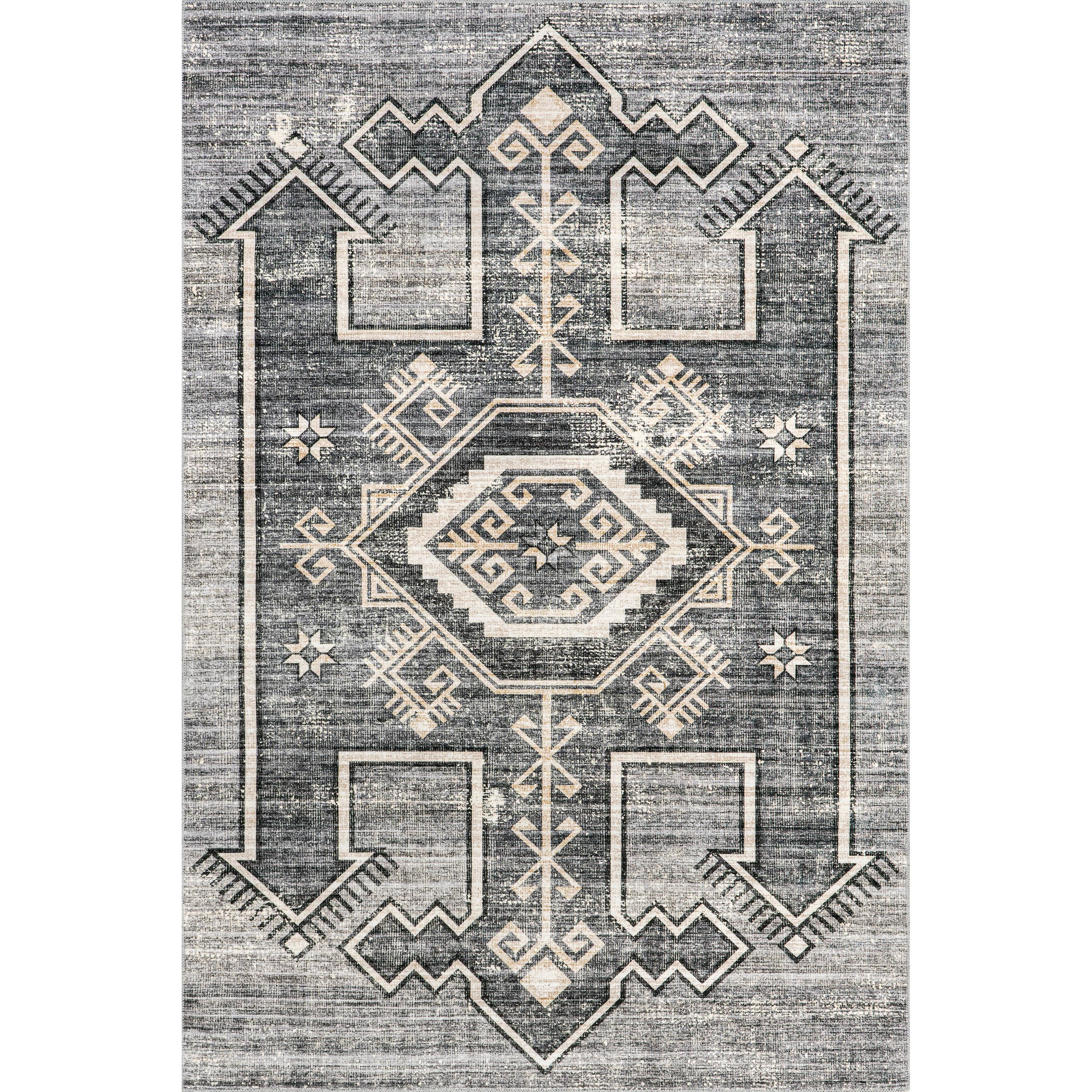 RUGS USA - Wholesale Area Rug - Sagebrush Geometric Machine Washable Area Rug1