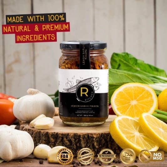 Suwerte International - Wholesale Fish/Seafood - RKitchen Lemon Garlic Tinapa