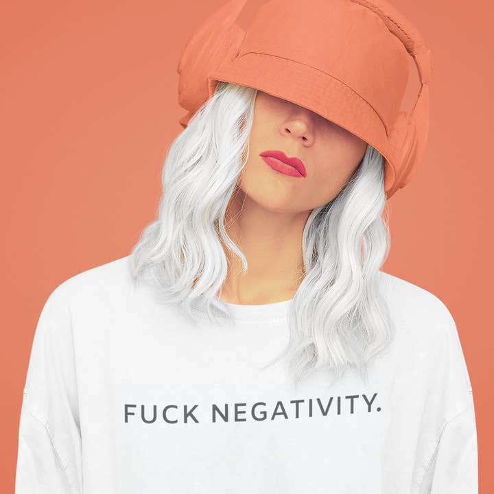 No to Your Negativity Suga Bearz Sweatshirt for wholesale by Suga Bearz